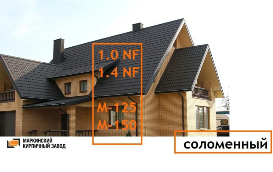 Кирпич Маркинский Солома